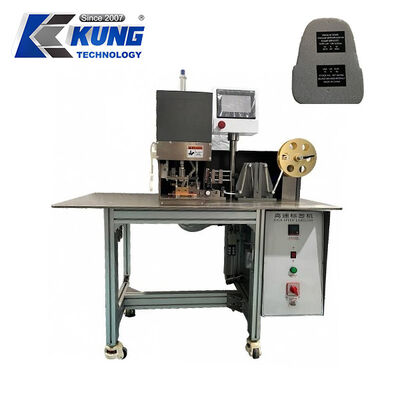 Automatic Label Cutting And Stamping Machine For Shoe Upper