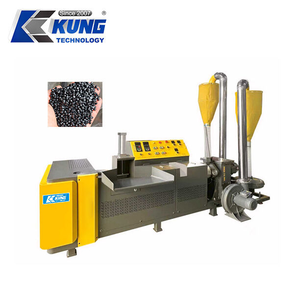 40–60 kg/h Plastic Recycling Pelletizing Machine for PE, HDPE, LDPE, LLDPE, PVC, and ABS
