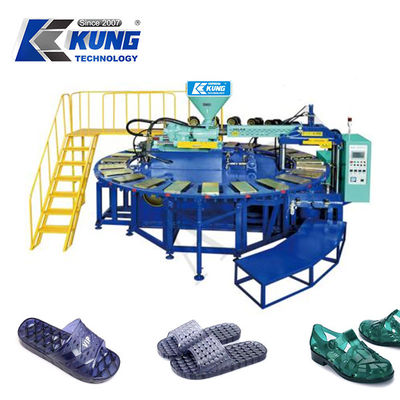 ماشین تزریق کفش یک / دو / سه رنگ PVC کریستال