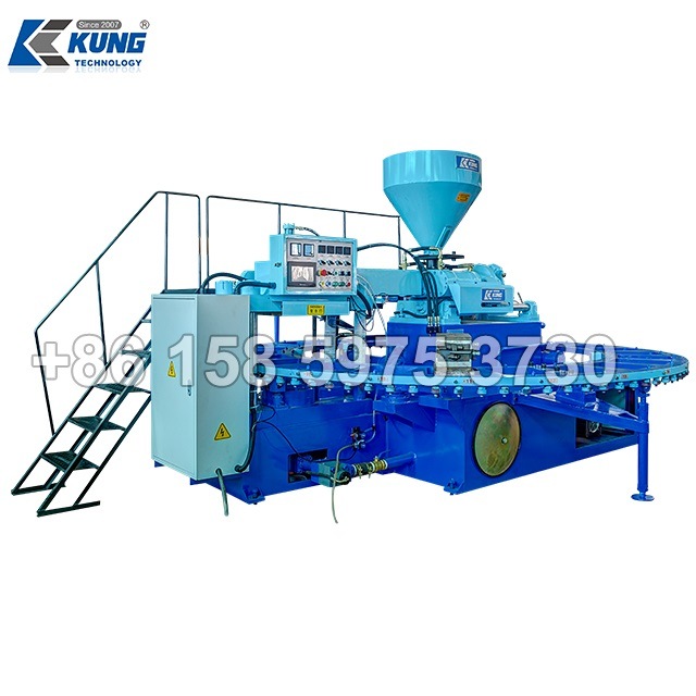 کفی TPR PVC Injection Moulding Shoe Machine چند منظوره عملی 0