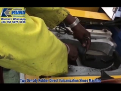 ماشین کفش دو ضخامت لاستیک ولکاناسیون مستقیم